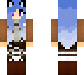 girl attack on titan skin