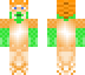 green guy in orange armor