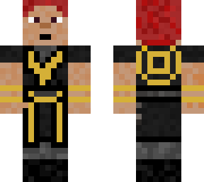 jedi skin red hair updated
