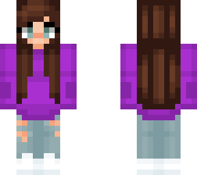 purple sweater