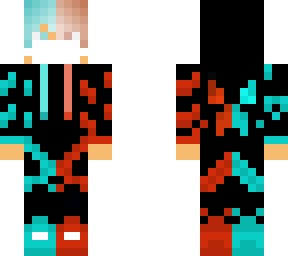 red and blue boy mask