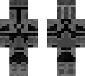 silver mandalorian