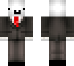 slenderman is happy