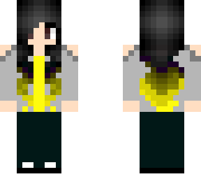yellow tint hair girl
