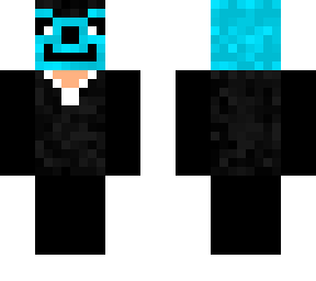 blue man