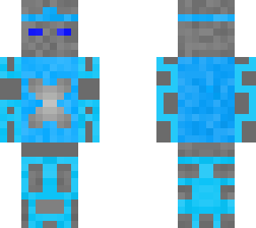 blue robot