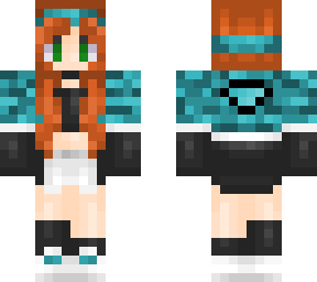 cyan girl