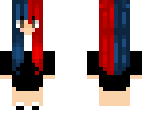 edited the hair of a skin