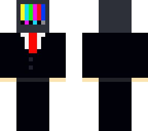 error computer in a suit