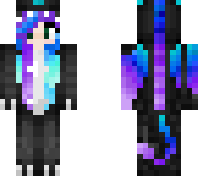 galaxy dragon with dirp face under