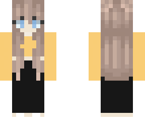 brown hair with blue eyes girl | Minecraft Skins