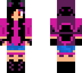new girl skin(i didn't make the whole thing i just changed it)