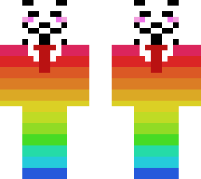 rainbow hacker double-sided derp