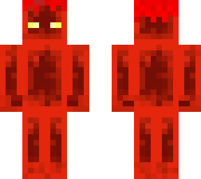Redstone Creature Minecraft Skin
