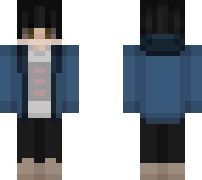 self replica (blue)