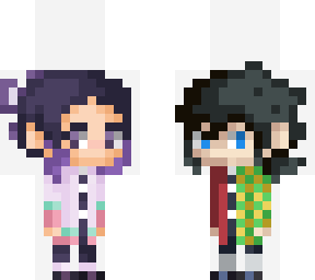 tomioka and shinobu - demon slayer