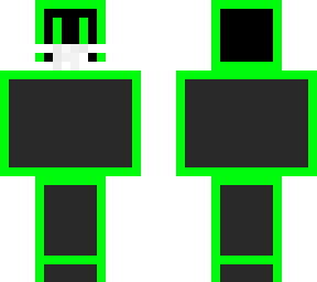 weird green guy with mask