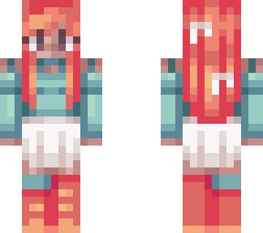 -red head-