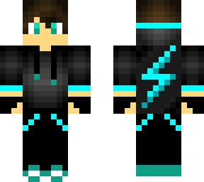 black and blue cool boy