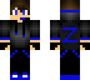 blue guy w/ a z in the back