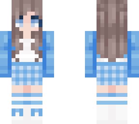 blue plaid