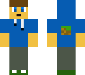 boy in blue