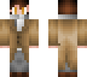 coat n scarf dude