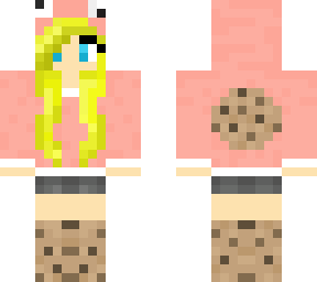 cookie girl edit blonde