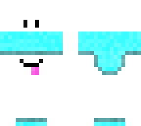 cyan blob (with back)