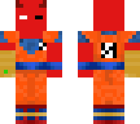 demon red goku