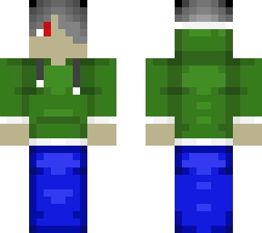 emo hoodie skin