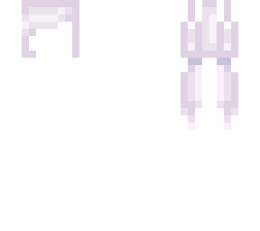 lavender pigtail bunny - hair base