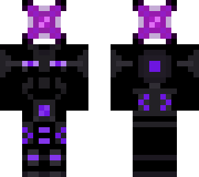 mr. ender men holding ender star
