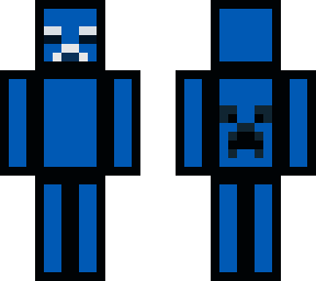 old blue man