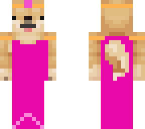 princess pink dog