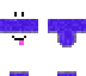 purple blob (with back)