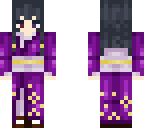 purple kimono girl (original by bffsistters)