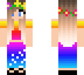 rainbow girl