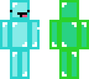 skeppy diamond/emerald skin