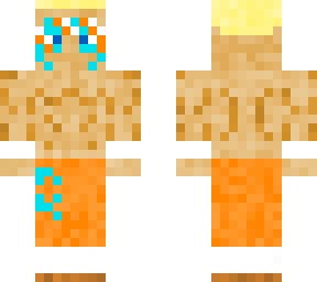 surfer sting (peach/turquoise)