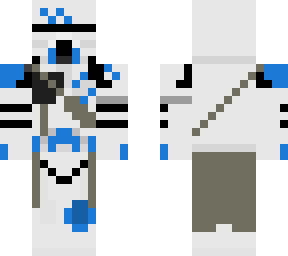 67th legion ice blue airborne trooper