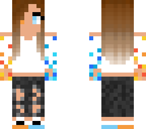 blue fire girl