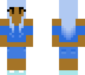 blue girl