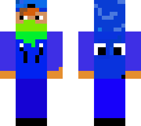 blue men