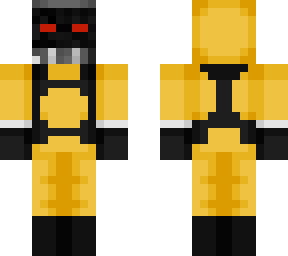 dark face red eye hazmat
