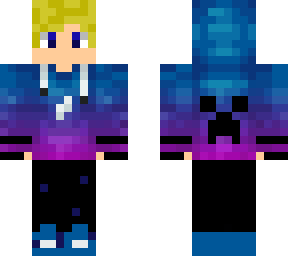 galaxy skin for minecraft
