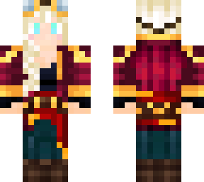 maroon adventurer girl