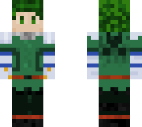 midoriya air force costume (creeper hood)