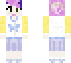 pink and purple hair girl