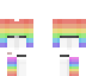 rainbow outfit base